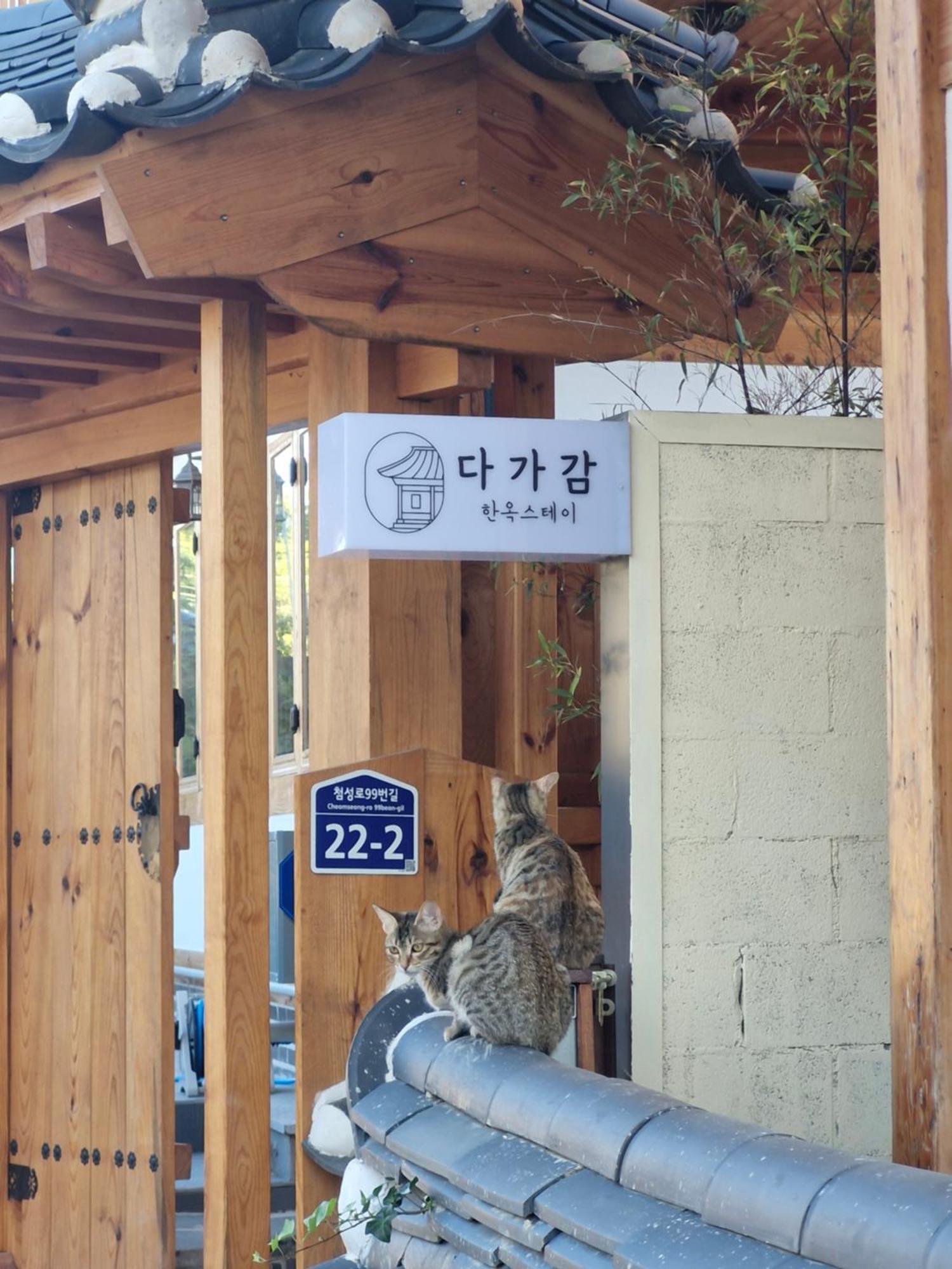 Hanok Stay Da-Ga-Gam Gyeongju Luaran gambar